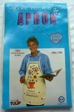 Innovo Inc. Tulip Adult Make Your Own Apron~ 20" W X 28" H Beige Apron ~ New