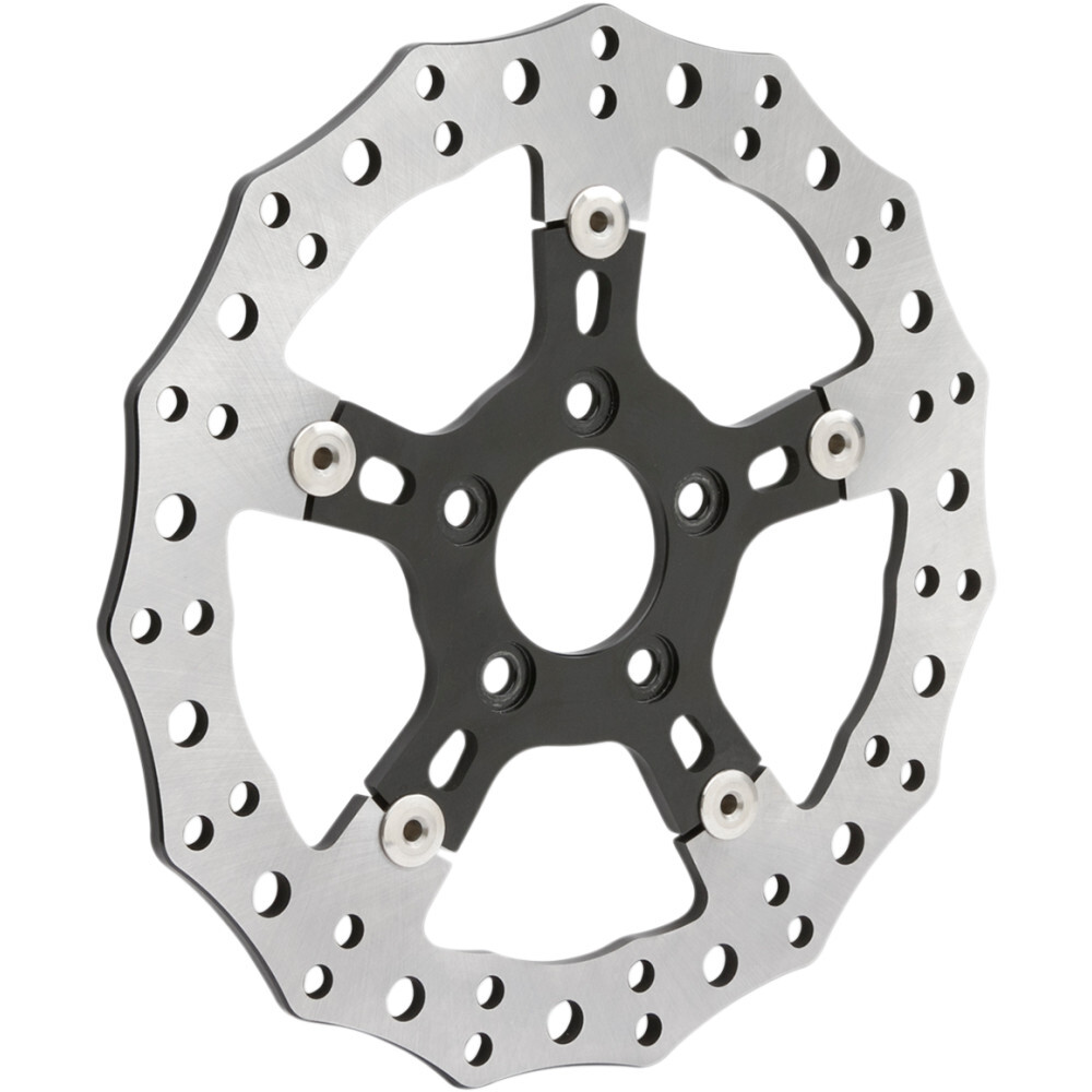 Arlen Ness Jagged Floating Brake Rotor - 11.8 Arlen Ness Jagged Floating Brake Rotor - 11.8
