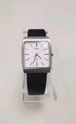 Vintage Seiko 7830 Silver Toned Mens Watch- New Battery