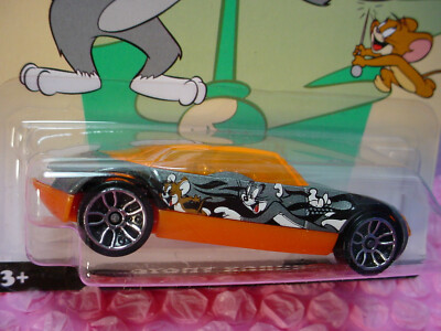 ミニカー Hot Wheels Tom and Jerry COOL-ONE 2015 Hot Wheels Tom and Jerry #5 AVANT GARDE☆Gray/Orange☆Walmart