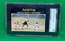 1971 TOPPS BUD HARRELSON #355 SGC 86 NM+ METS