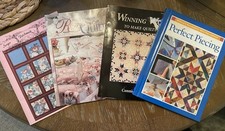 Lot Of 4 Quilting Pattern Books In Great Condition.