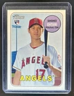 2018 Topps Heritage Shohei Ohtani RC Rookie #600 Angels