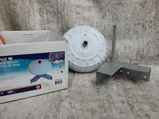 Dock Edge 95-072-F 12" White Corner Mount Inflatable Dock Wheel – Marine Use