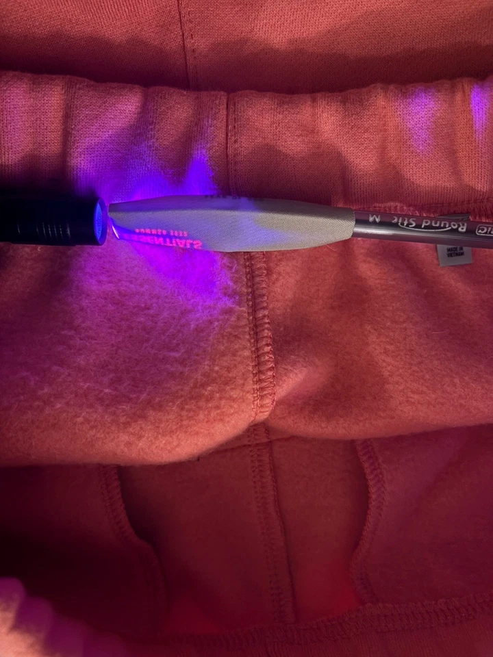 NUEVO Pantalones deportivos Essentials Fear of God coral con puños talla pequeña 100 % auténticos✅ Foto 3 de 4