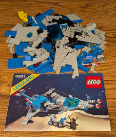 LEGO Space: FX-Star Patroller (6931-1), complete, partial box, no extra pieces