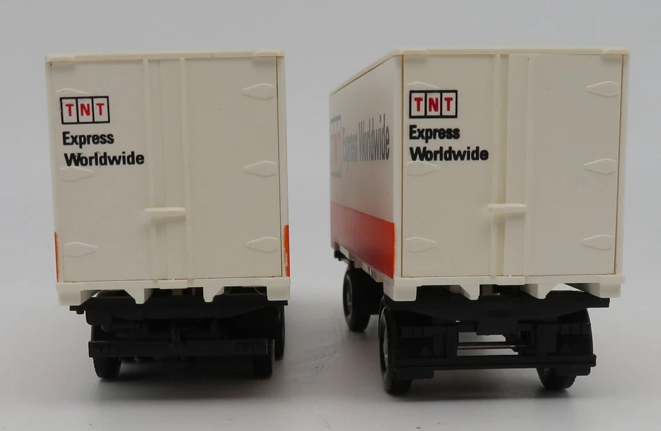 WIKING Ho 1/87 Camion Man F90 + Rimorchio tnt Express Worldwide #5740142 No. Box - Immagine 4 di 4