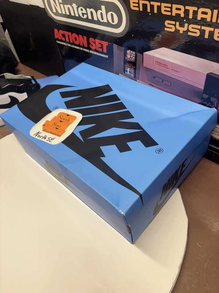 Talla 10 - Jordan 1 Retro OG Puntera Alta UNC *TOTALMENTE NUEVA* *ENVÍO RÁPIDO* Foto 3 de 4