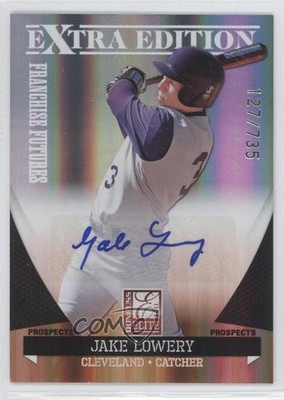 2011 Donruss Elite Extra Edition 127/735 Jake Lowery #63 Auto 2u8