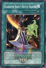Gladiator Beast's Battle Halberd GLAS-EN055 Yugioh