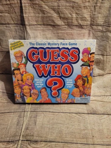 Guess Who Board Game Family Game Night Kids 6+ Adults Original Retro Classic New