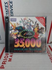 35,000 Premium Art Collection Clip Art Masterclips PC Windows CD-ROM - 162h