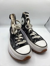 Converse Unisex Chuck Taylor Run Star Hike 166800C Black.Size M 4.5 W 6
