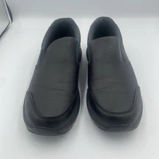 Non Slip Black Work Shoes for Men Food Service Sz 9