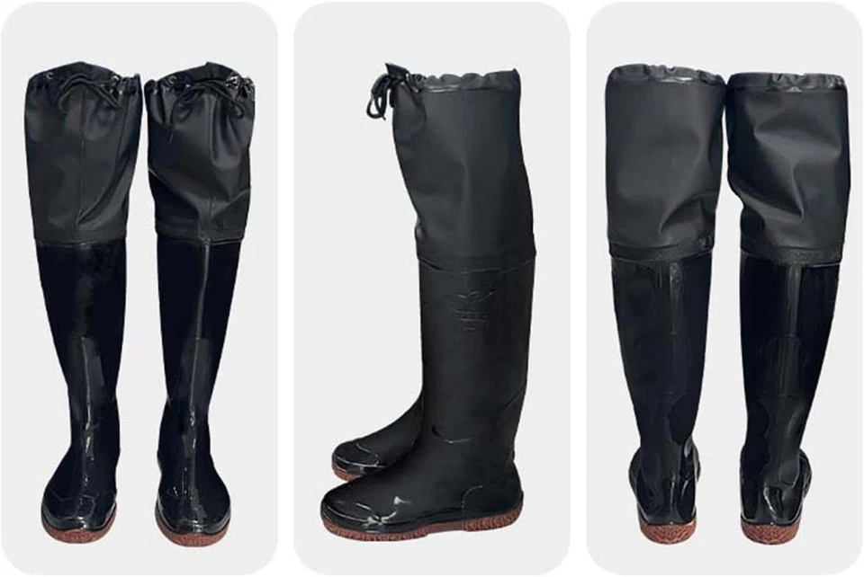 Cosciali Da Pesca Stivali Alti Impermeabili Pantaloni Da Guadare E Calzature Da - Immagine 2 di 4