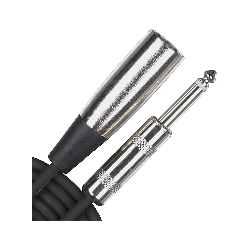 Кабель Rapco Horizon Hi-Z 1/4 Male-XLR черный, 15 футов.
