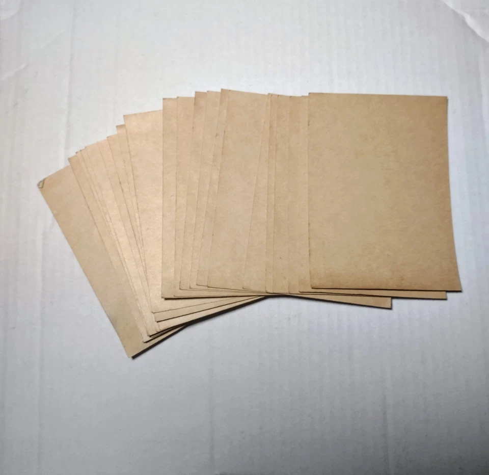 Lote de 24 tarjetas adhesivas raras Topps 1973 PAQUETES LOCOS serie 2 y 3 mochilas bronceadas Foto 3 de 4