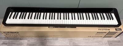 Casio CDP-S110 BK Digitales Klavier mit 88 Tasten + USB Dongle WU-BT1  - Schwarz