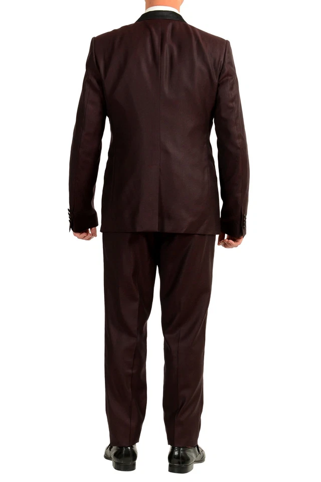 Traje Dolce & Gabbana Hombre Lana Seda Tres Piezas Dos Botones US 46 IT 56 Foto 3 de 4