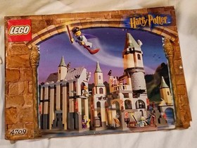 Lego Harry Potter 4709 Hogwarts Castle w/ Minifigs & Instructions No Box
