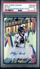 Bo Nix Rookie Auto PSA 10 Topps Chrome 2024