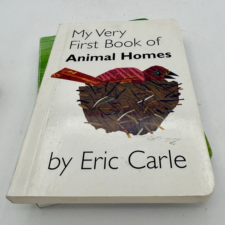Lot of 5 Eric Carle Picture/Board Very First Books & Wooden Alphabet Blocks - Image 4 of 4