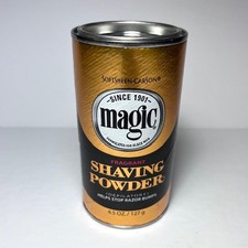 Magic Razorless Shaving Powder for Men Fragrant 4.5 oz