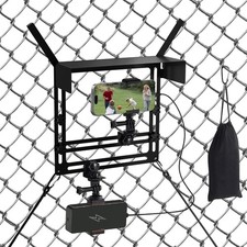 Cell Phone Fence Mount with Shade, Mounting Kit for Gamechanger for iPhone, M...