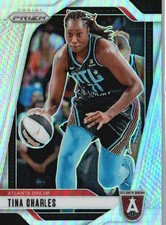 2024 Panini Prizm WNBA #36 Tina Charles Silver Prizms
