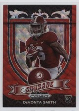 2021 Panini Prizm Draft Picks Crusade Ruby Wave Prizm DeVonta Smith #165 1t2c
