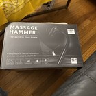 JA-G4 Massage Hammer 4 Head Percussion Massager 7.4V Deep Tissue Black Full Body — photo 1