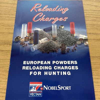 VECTAN POWDERS SHOTSHELL RELOADING MANUAL, EURO POWDERS RELOADING CHARGES