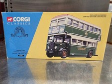 CORGI Classics 35201 Green Line London Transport Daimler CW Utility Bus Set