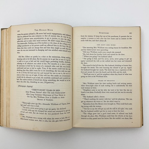 The Human Mind Psychology Psychiatry Behavior Hardcover Book Karl Menninger 1930 - Picture 14 of 23