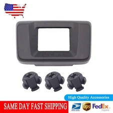 For Honda Accord 2018 2019 2020 Distance Sensor Milliwave Radar Cover & 3 Clip