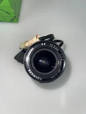 Cosmicar TV Lens EX 12.5 mm f/1.4 – C-Mount CCTV/Video Lens, Japan