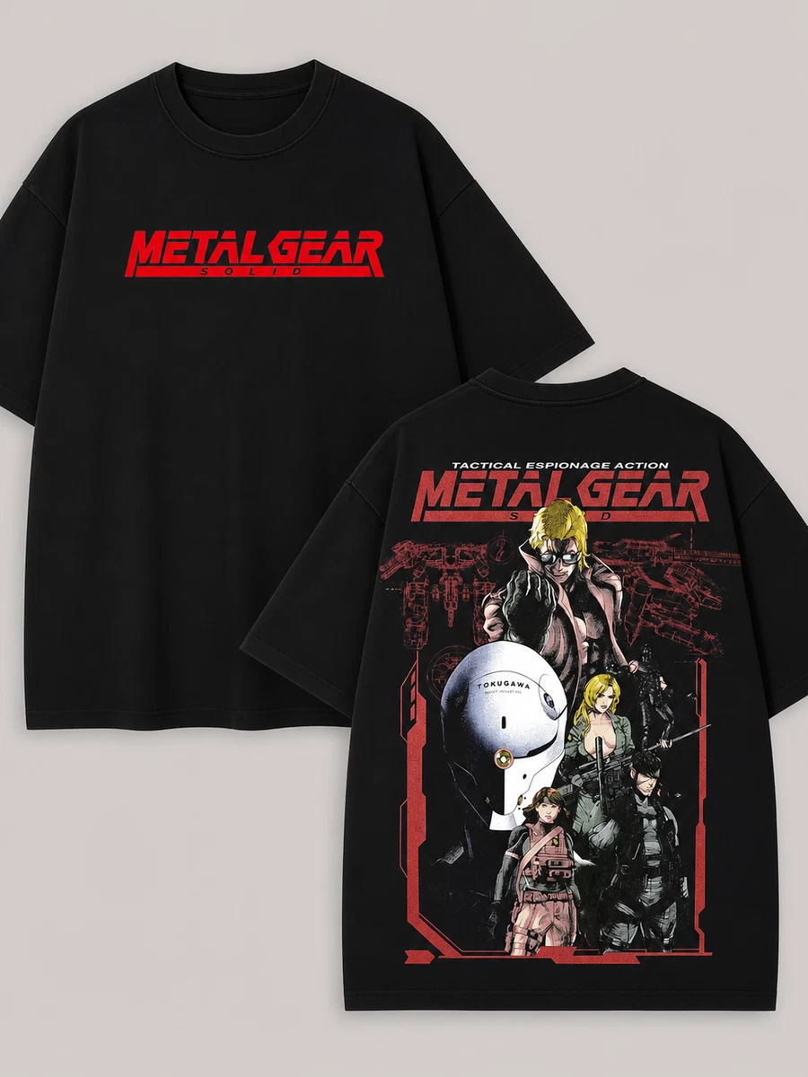 metal gear solid shirt products for sale | eBay