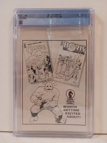 Boris the Bear CGC #1, 2, 3 + #1 Instant Color Classics Dark Horse (X4) Lot - Picture 5 of 9