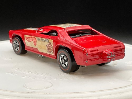 Vintage Hot Wheels Redline Tom McEwen Mongoose Dragster Funny Car Red Plymouth - Picture 6 of 11