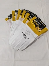 Tillman Top Grain Kidskin Tig Welding Gloves, Size Medium, 6 Pairs 24CM