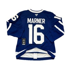 Toronto Maple Leafs Jersey Small 46 Men s Marner Fanatics Premium Fight Strap