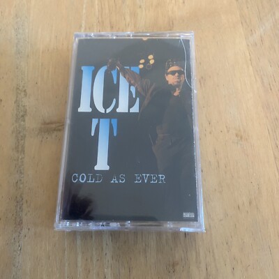 Ice T:  Cold as Ever (Cassette, 1996, Blue Dolphin)  Rare USA Import New/Sealed