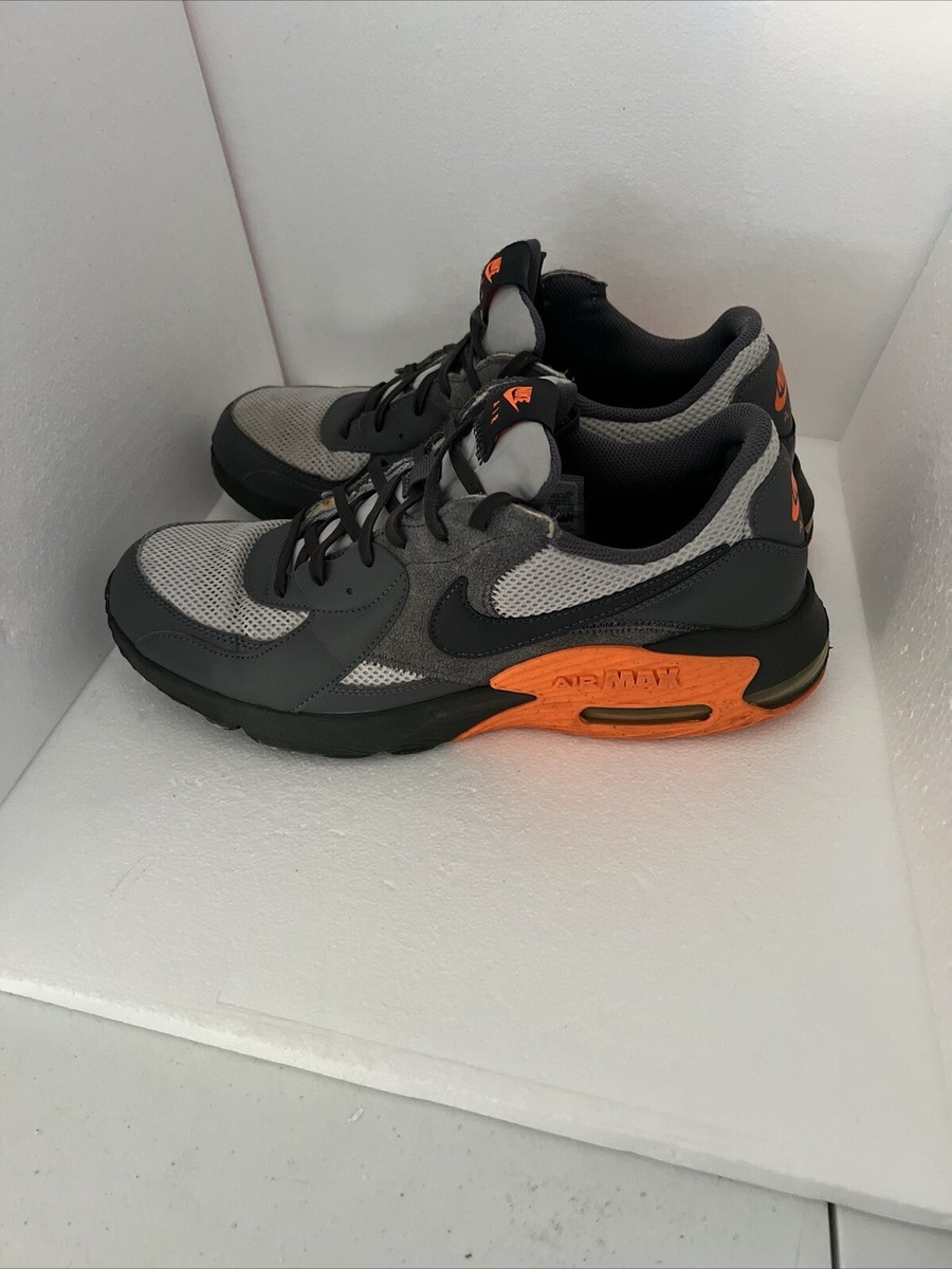 Nike Air Max Excee Iron Gray Orange Mens Size 9 Sneakers Trail Running Shoes s-l400.jpg main image 3