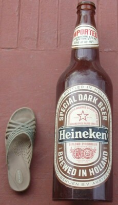 Vintage Plastic Heineken Advertising Jumbo Giant Beer Bottle