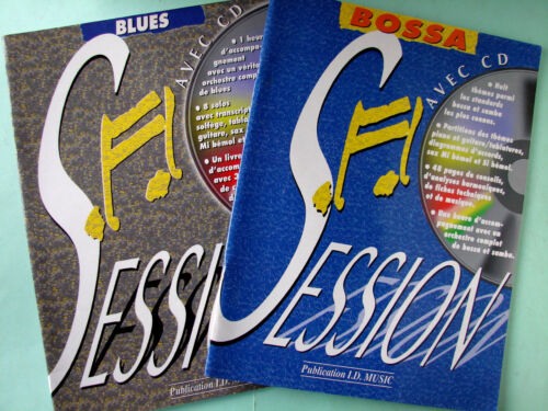 SESSION BLUES ET SESSION BOSSA SANS LES CD - Zdjęcie 1 z 4