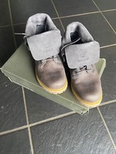 Image of Timberland womens Grey boots size 7 BNIB