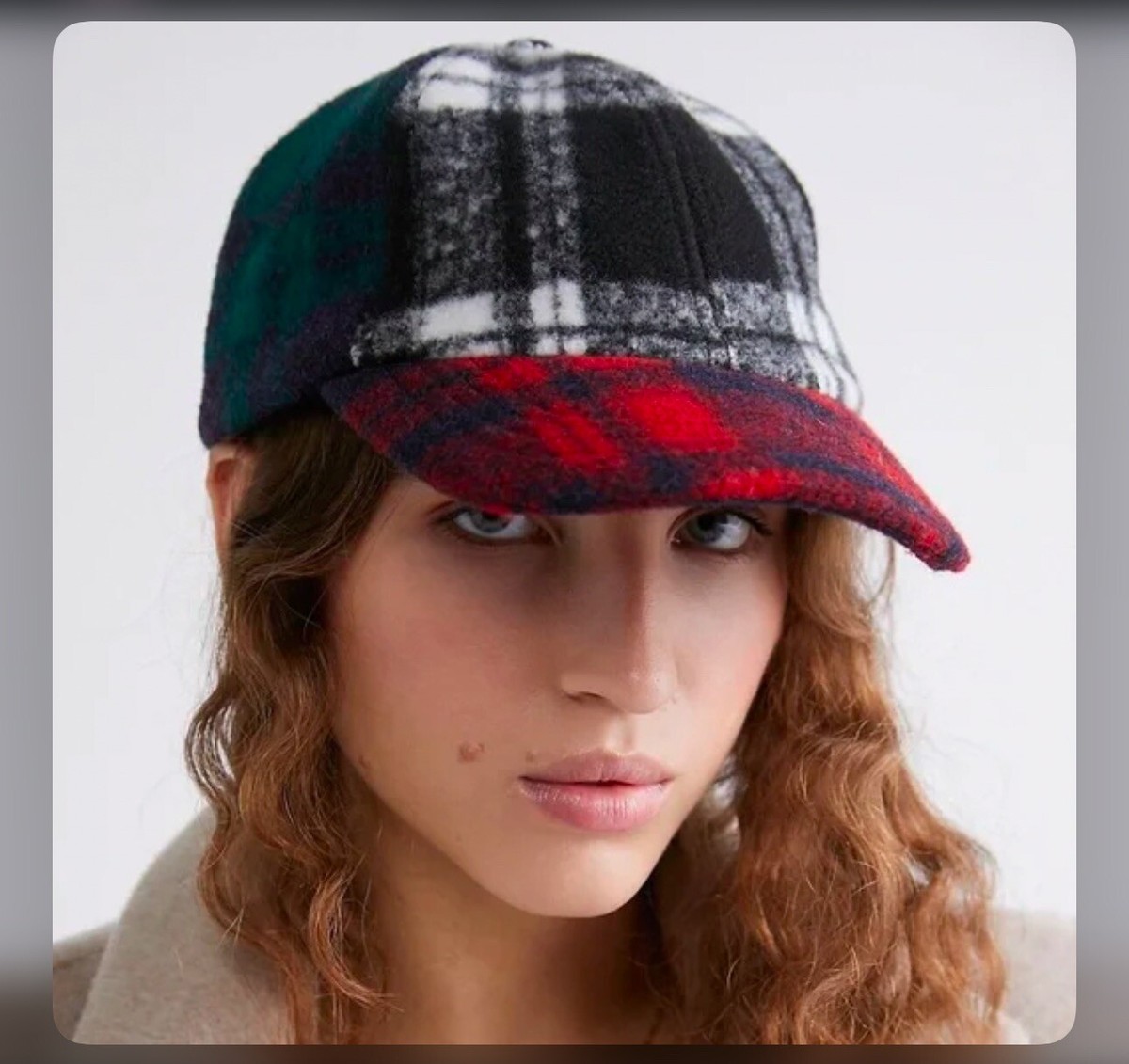Free People X San Diego Hat red six panel logo nylon adjustable slide one size San Diego Flat Brim Hat – Pigment main image 4