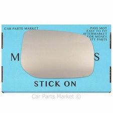 For TOYOTA YARIS 2005-11 RIGHT SIDE REPLACEMENT FLAT WING MIRROR GLASS DRIVER