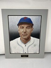 Pie Traynor Original Jim Bliss Baseball Hand Drawn Art Sketch Matted