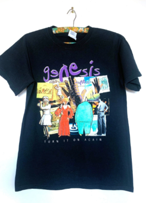 2007 Genesis Turn it on Again tour shirt || Genesis Tour shirt